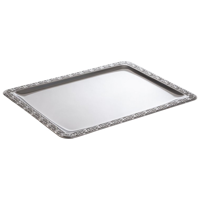 Buffet Platte SCHÖNER ESSEN 42 x 31 cm Edelstahl