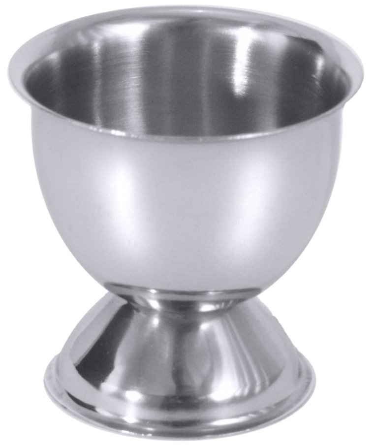 Eierbecher mit Fuß 5,5 cm Edelstahl