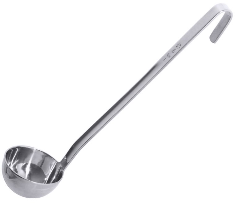 Schöpfkelle, fugenlos 14 cm Edelstahl