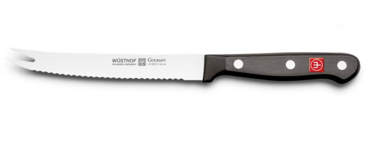 Tomatenmesser GOURMET Klingenlänge 14 cm