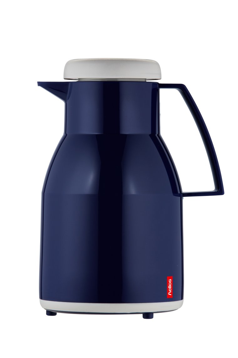 Isolierkanne 1,0 l 2744 d.blau Wash Kunststoff