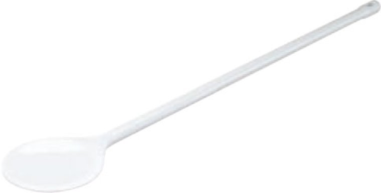 Kochlöffel 380 mm Melamin weiß Kunststoff