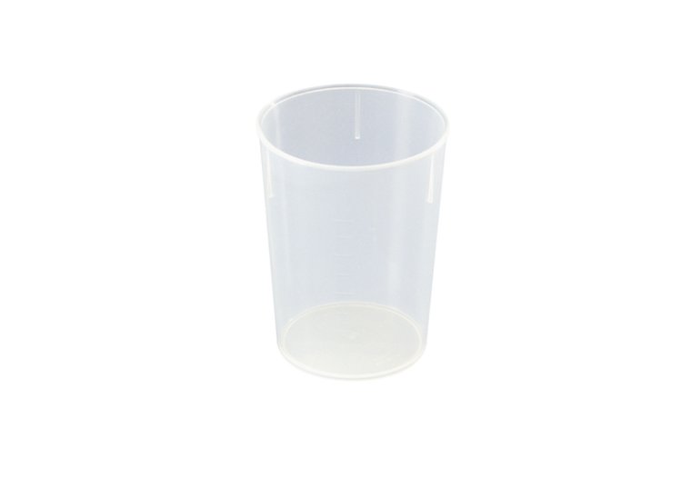 Schnabelbecher Unterteil 250 cm³ Kunststoff natur Ø 70 mm Höhe: 93 Transparent