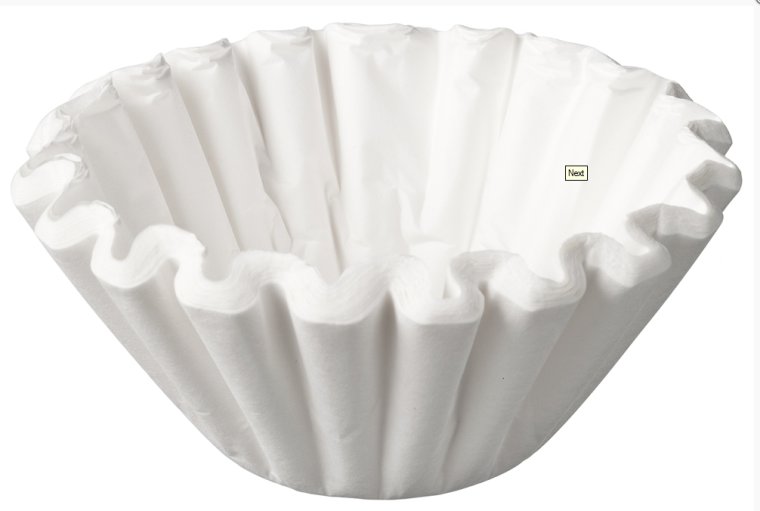 Korbfilterpapie Bonamat Ø 85/245 mm 4x 250er Pack (1.000 Stck.)