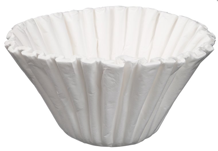 Korbfilterpapie Bonamat B5 Ø 110/360 mm 250er Pack