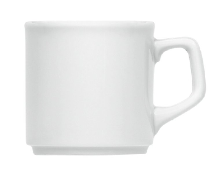 Becher 2219/0.28 weiß, B1100 Ø 81 mm