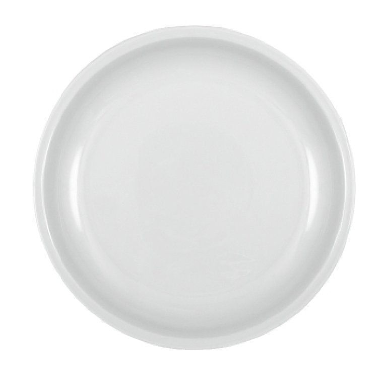 Teller halbtief coup 5952/25 cm weiß Krankenhaus Porzellan