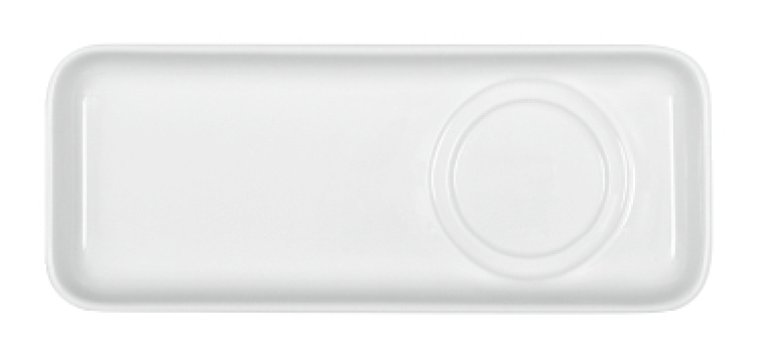 Setplatte mit 2 Spiegeln 9406 weiß 236 x 96 mm Krankenhaus