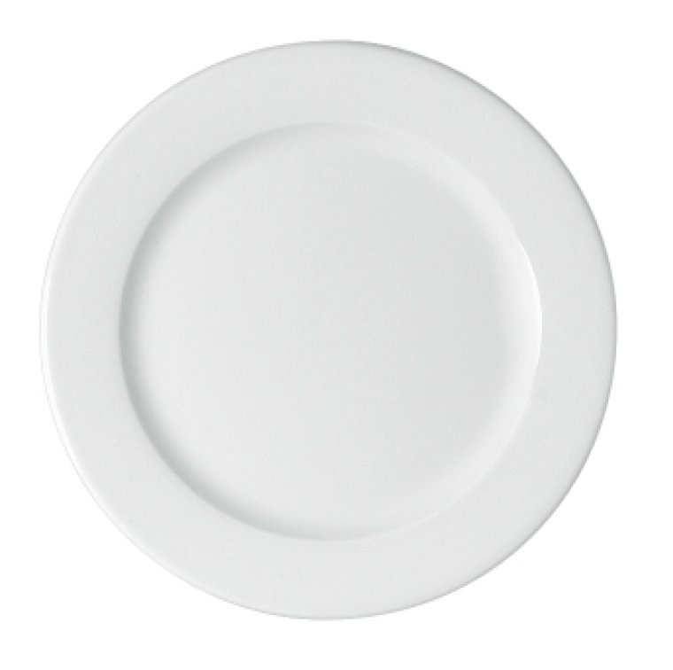 Teller flach Fahne 1030/25 cm weiß Maitre Porzellan
