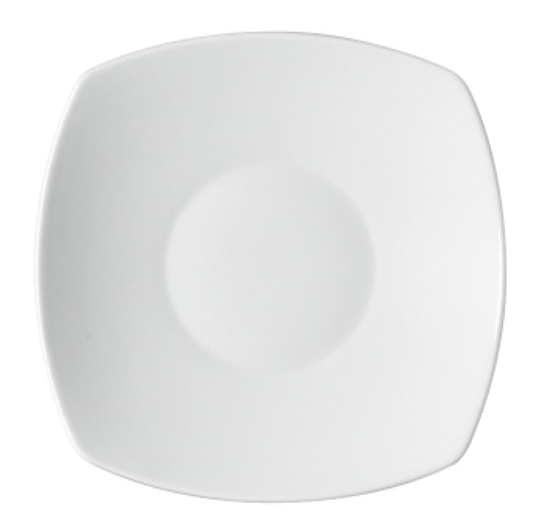 Teller tief coup viereckig 7152/30 cm weiß Options Porzellan