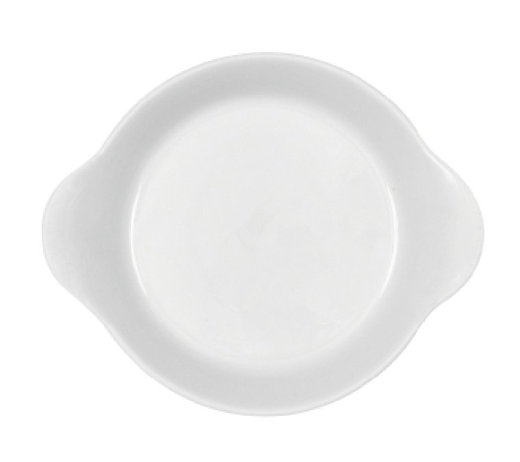 Eierpfanne 850/23 cm weiß Luzifer Porzellan