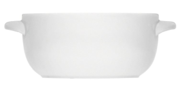 Kasserolle Unterteil 851/0.50 weiß Ø 168 mm Luzifer Porzellan
