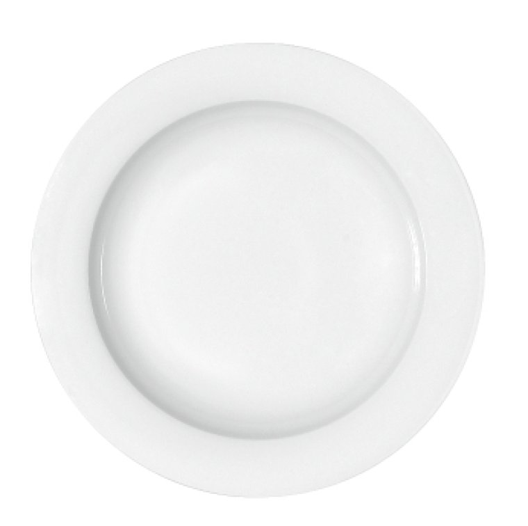 Teller tief Fahne 9050/23 cm weiß Dimension Porzellan