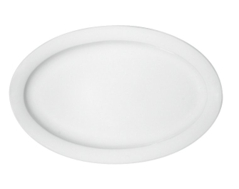 Servierplatte oval Fahne 9061/32 weiß 319 x 207 mm Dimension
