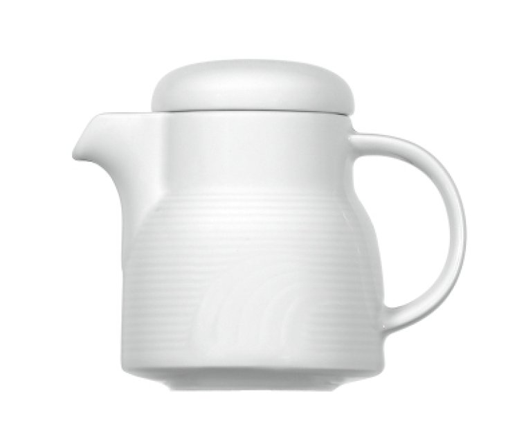 Kaffeekanne Unterteil 2500/0.30 weiß Ø 133 mm Carat