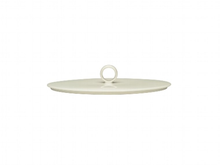 Deckel oval 12 cm Noble China Purity Porzellan