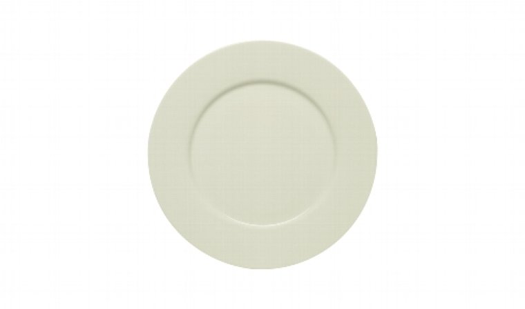 Teller flach Fahne 22 cm Noble China Purity Porzellan