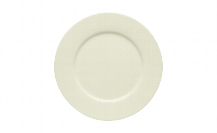 Teller flach Fahne 24 cm Noble China Purity Porzellan