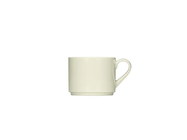 Obertasse 0.19 l stapelbar Noble China purity Porzellan