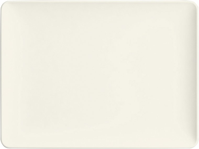 Platte rechteckig coup 20x15cm Purity