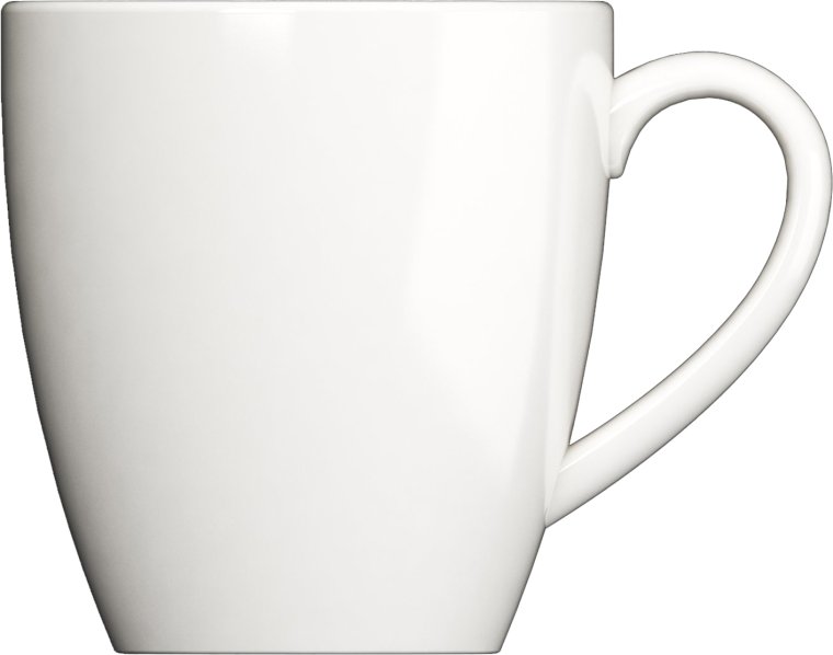Becher 0,32 l weiß Bonn