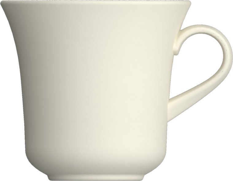 Obertassse Glockenform 0,22 l Noble China Purity Porzellan