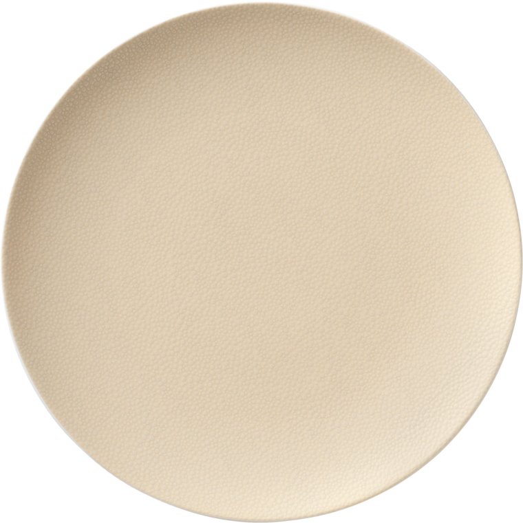 Teller flach rund coup 29 cm Pearls Champagne Porzellan