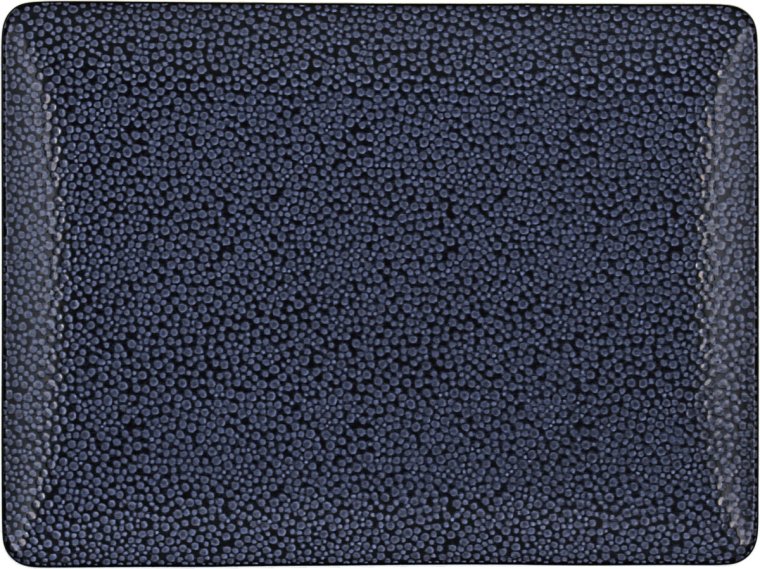 Platte rechteckig coup 20 x 15 cm Pearls Dark