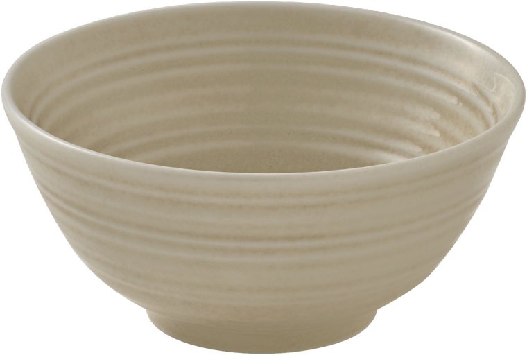 Schale rund Struktur 13 cm Country House Sand