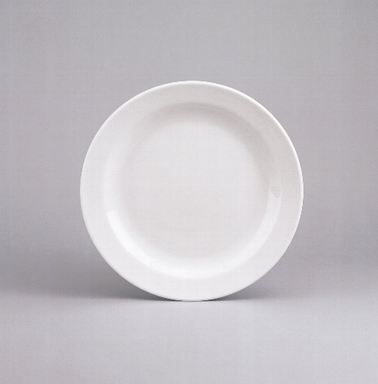Teller flach Fahne A 15 cm weiß Form 98 Porzellan