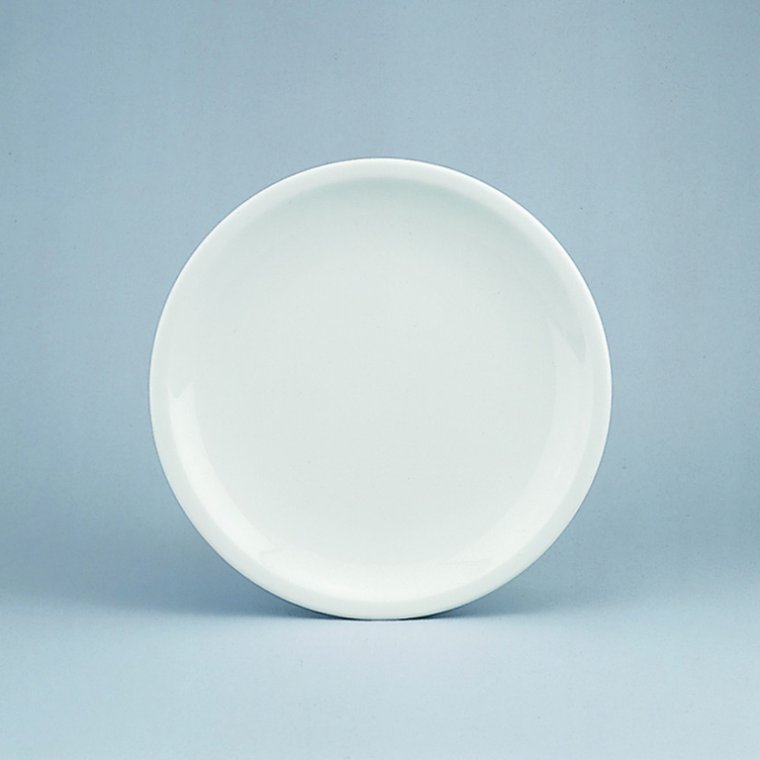 Teller flach coup 24 cm weiß Form 898 (598) Porzellan