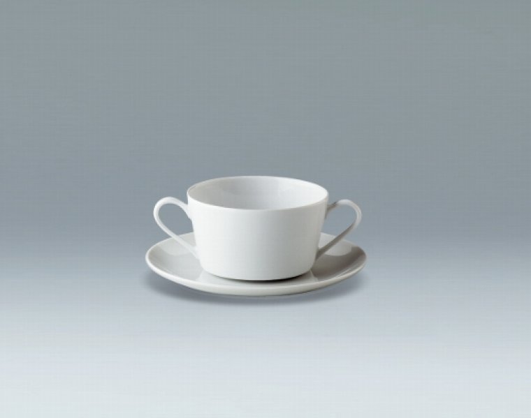 Suppentasse 0,28 l (Ø Fuß 54 mm) weiß Fine Dining 900 Porzellan