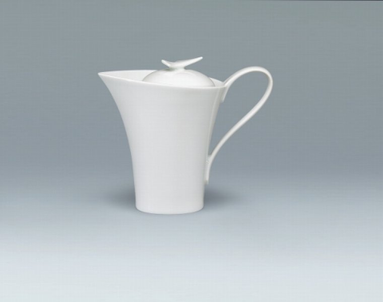 Kaffeekanne elegant 0,30 l weiß Fine Dining 900 Porzellan
