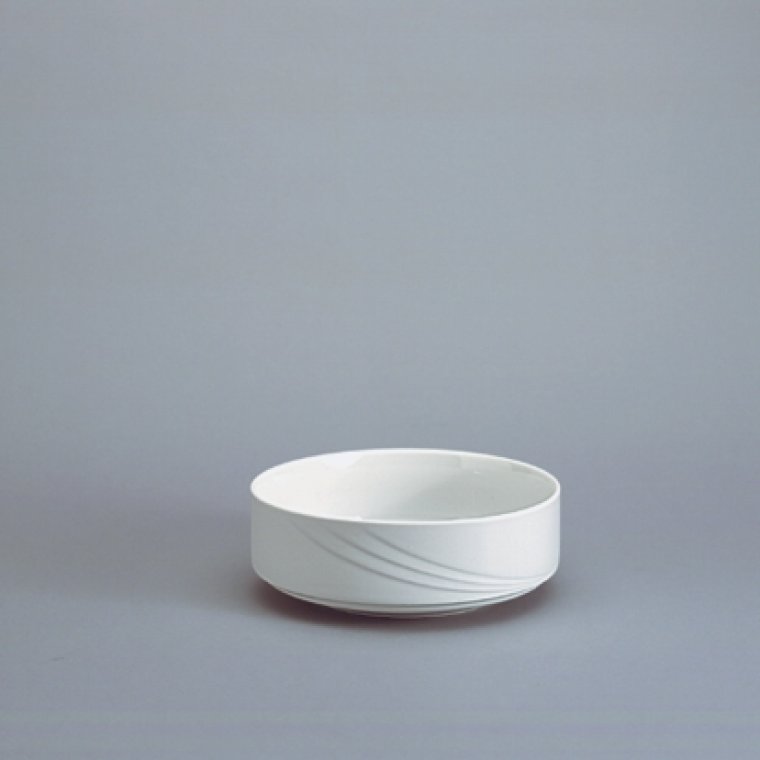 Salatschale rund 18 cm weiß, Donna Porzellan