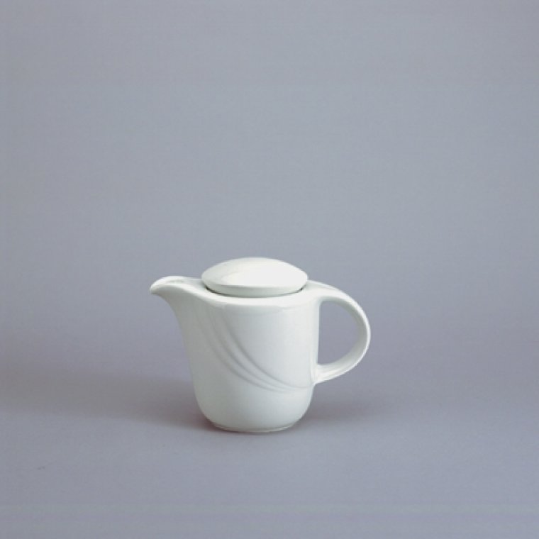 Kaffeekanne 0,30 l weiß, Donna Porzellan
