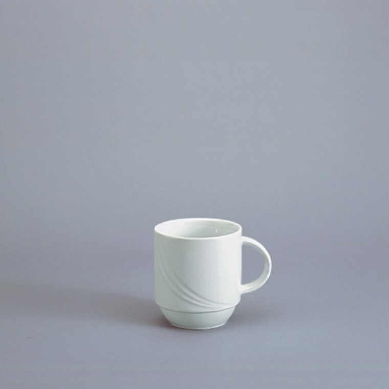 Kaffeebecher 0,28 l weiß,Donna Porzellan