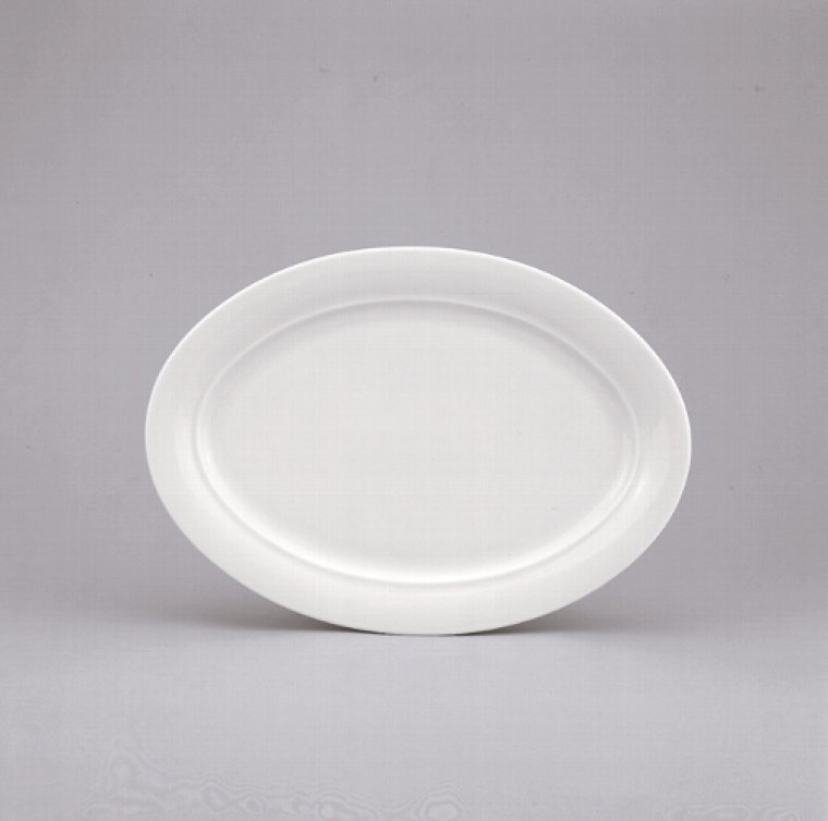 Servierplatte oval 29 cm weiß Avanti 1398 Porzellan