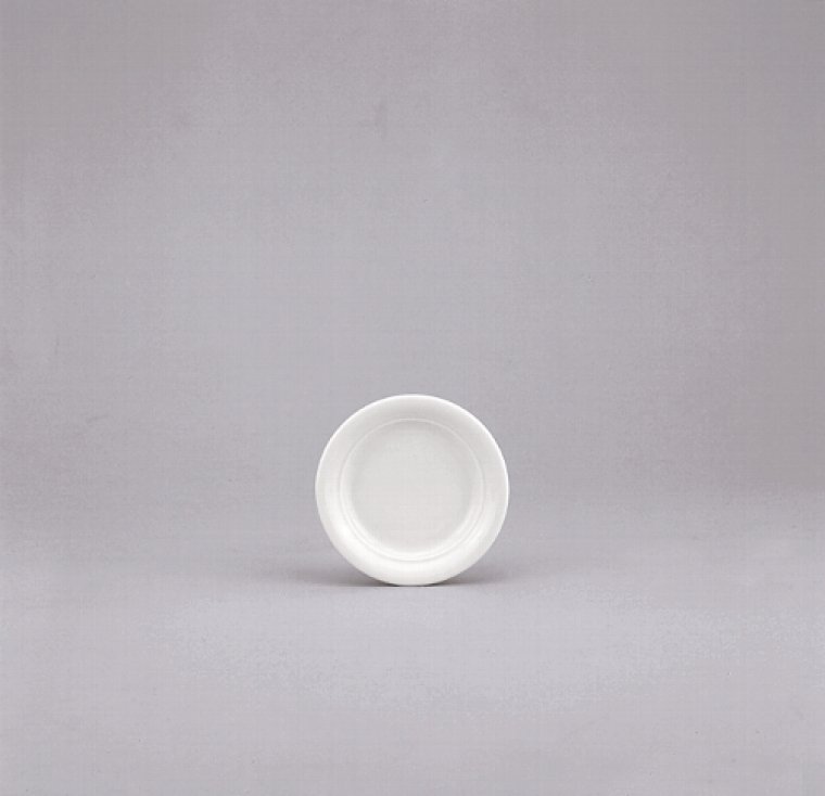 Zuckerschale flach 10 cm weiß Avanti 1398 Porzellan