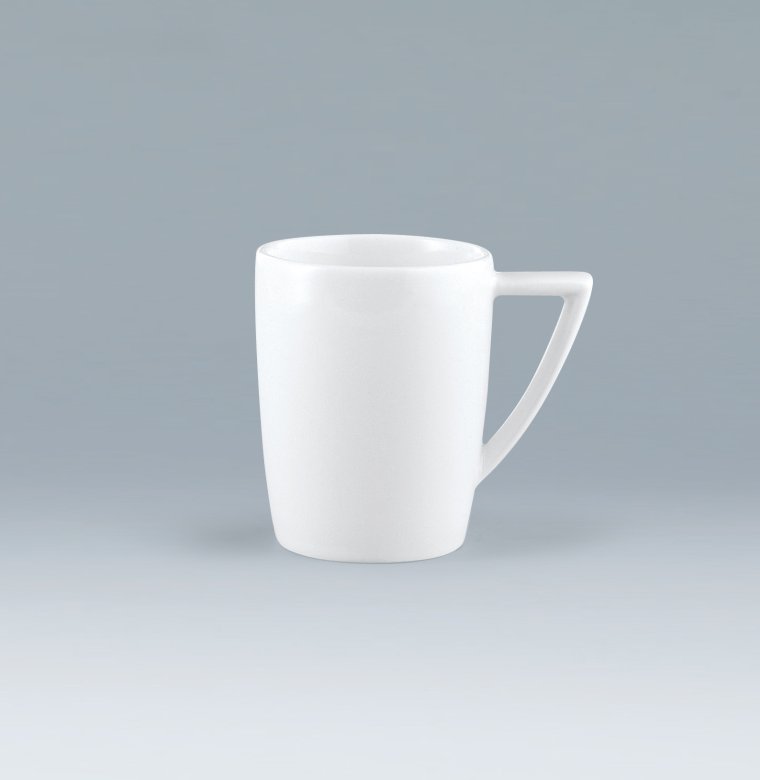 Kaffeebecher 0,30 l weiß Character Porzellan