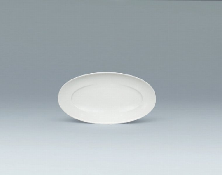 Servierplatte oval 38 cm weiß Grace 939 Porzellan