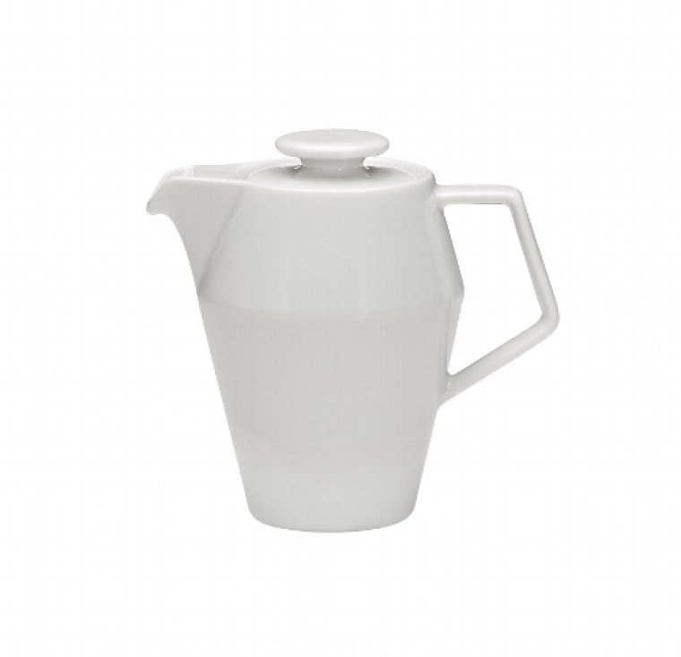 Kaffeekanne 0,30 l weiß Connect Porzellan