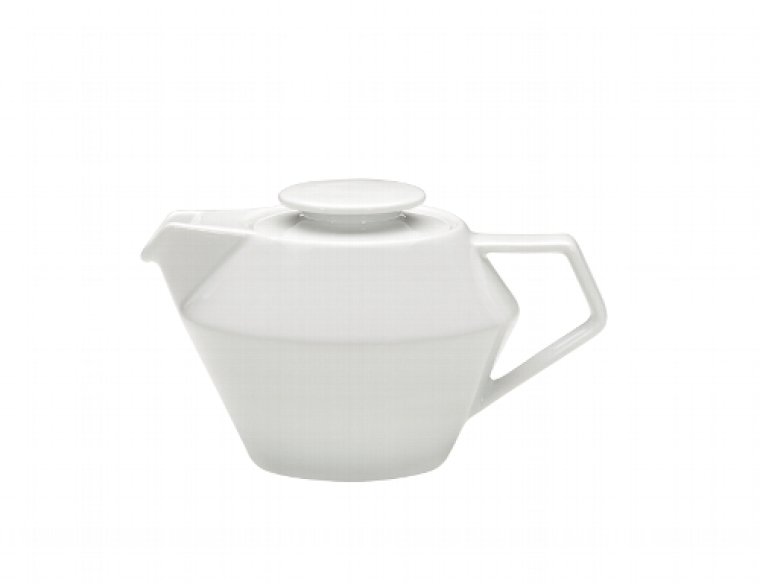 Teekanne 0,40 l weiß Connect Porzellan