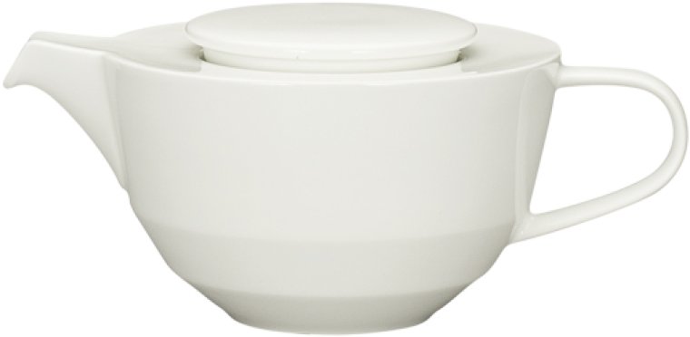 Teekanne 0,45 l Allure bonewhite Porzellan