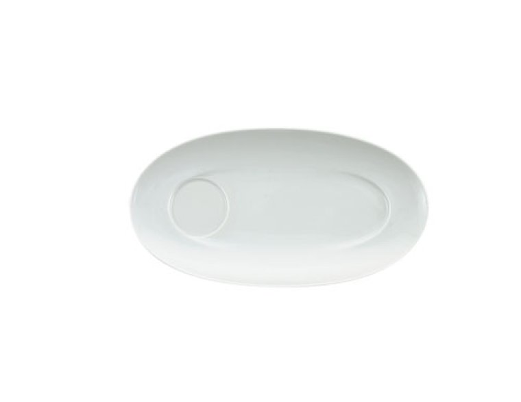 Gourmet Untere weiß 264 x 140 mm Grace Porzellan