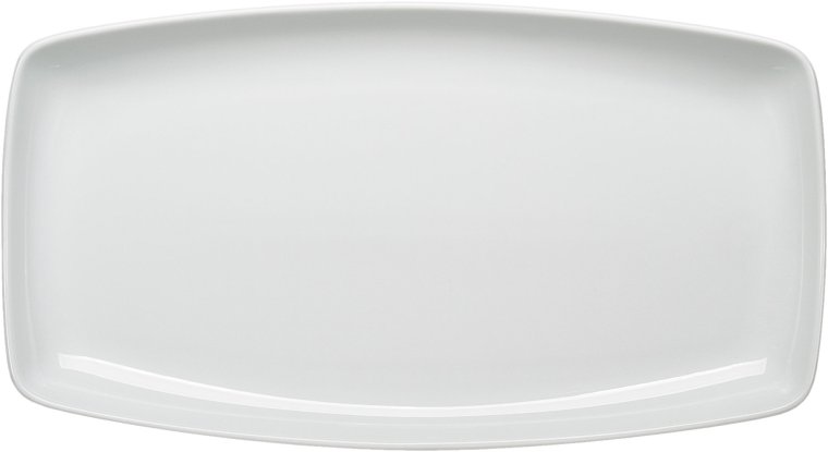 Snackplatte 31x17cm Unlimited weiß Porzellan