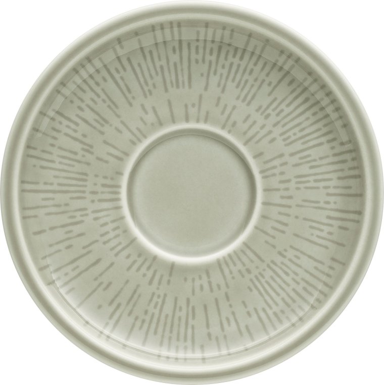 Espresso-Untere Struktur STEAM Ø 127 mm Shiro Glaze Porzellan