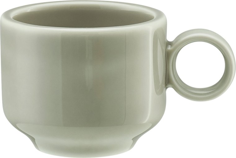 Obere 0,09 l STEAM Shiro Glaze Porzellan