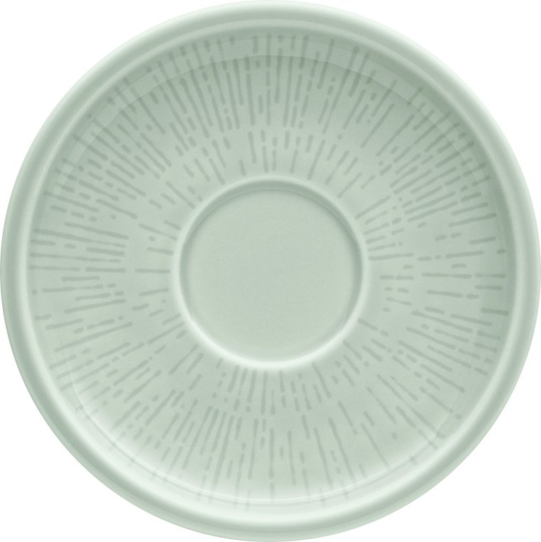 Espresso-Untere Struktur FROST Ø 127 mm Shiro Glaze Porzellan