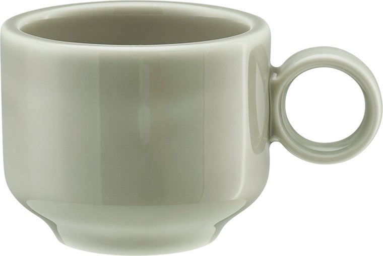 Obere 0,20 l STEAM Shiro Glaze Porzellan