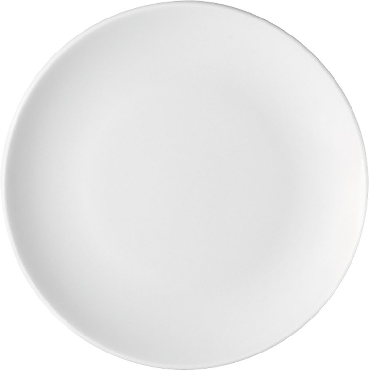 Teller flach coup 15 cm weiß Unlimited Porzellan